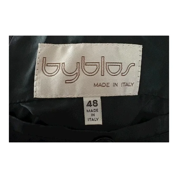 Vintage Byblos‎ Made in Italy Quilted Baroque Bomber Jacket Men's IT 48 US M